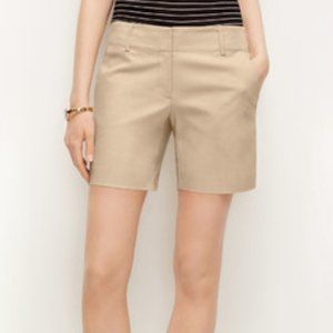 Ann Taylor khaki The Metro Shorts